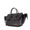 Celine Tie Bag large model handbag in dark blue leather - 00pp thumbnail