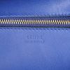 Celine Tie Bag medium model handbag in electric blue leather - Detail D3 thumbnail