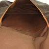 Louis Vuitton Saumur medium model shoulder bag in brown monogram canvas and natural leather - Detail D2 thumbnail