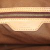 Shopping bag Louis Vuitton Piano in tela monogram cerata e pelle naturale - Detail D3 thumbnail