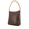 Louis Vuitton Looping large model handbag in monogram canvas and natural leather - 00pp thumbnail