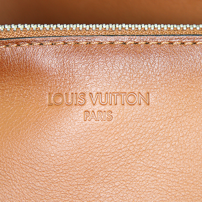 Sac à main Louis Vuitton Idole en cuir dégradé marron - Detail D3