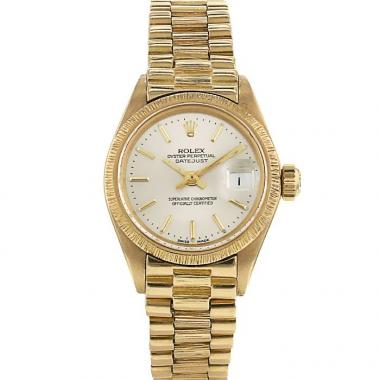 Montre Rolex Datejust Lady en or jaune Ref :  6927 Vers  1972