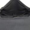 Louis Vuitton Brooklyn large model shoulder bag in grey damier graphite canvas and black canvas - Detail D2 thumbnail