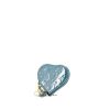 Billetera Louis Vuitton en charol Monogram azul - 00pp thumbnail
