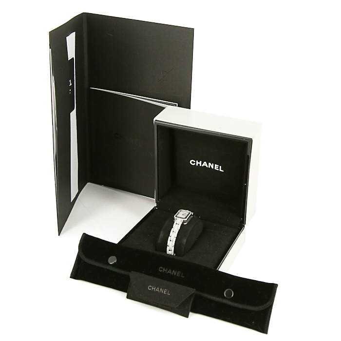 Montre Chanel Première  mini en or blanc Ref :  H2146 Vers  2010 - Detail D2