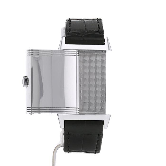 Jaeger Lecoultre Reverso Ultra Thin watch in stainless steel Ref:  277862 Circa  2000