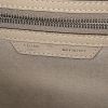 Celine Luggage Shoulder shoulder bag in beige leather and brown piping - Detail D3 thumbnail