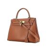 Hermes Kelly 28 cm handbag in gold epsom leather - 00pp thumbnail