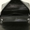 Chanel Timeless jumbo handbag in black patent quilted leather - Detail D3 thumbnail