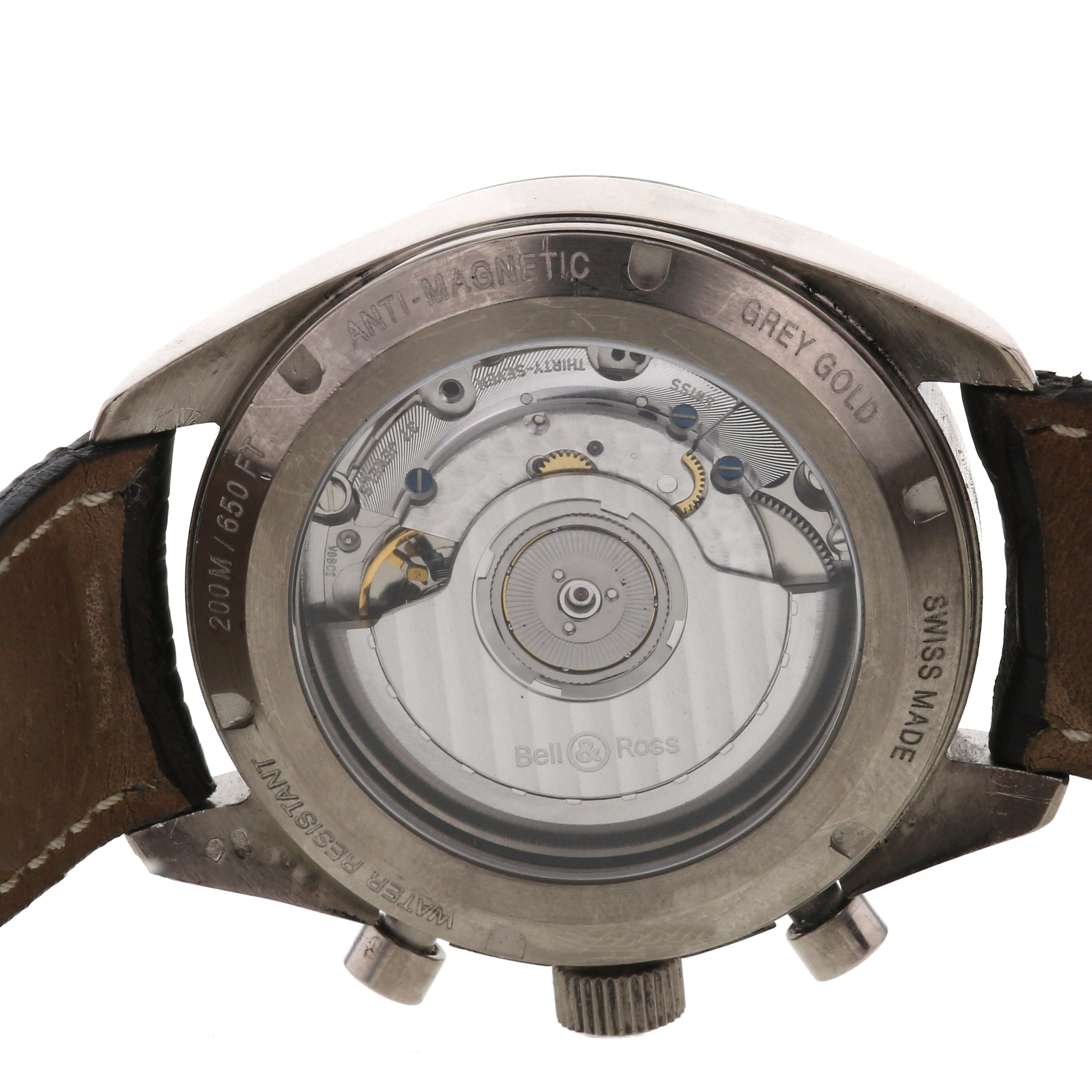 Bell 
Ross watch in white gold Ref:  126G Circa  2005