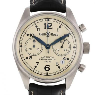 Orologio Bell 
Ross in oro bianco Ref :  126G Circa  2005