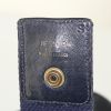 Bolso de mano Hermès Tsako en cuero azul marino - Detail D3 thumbnail