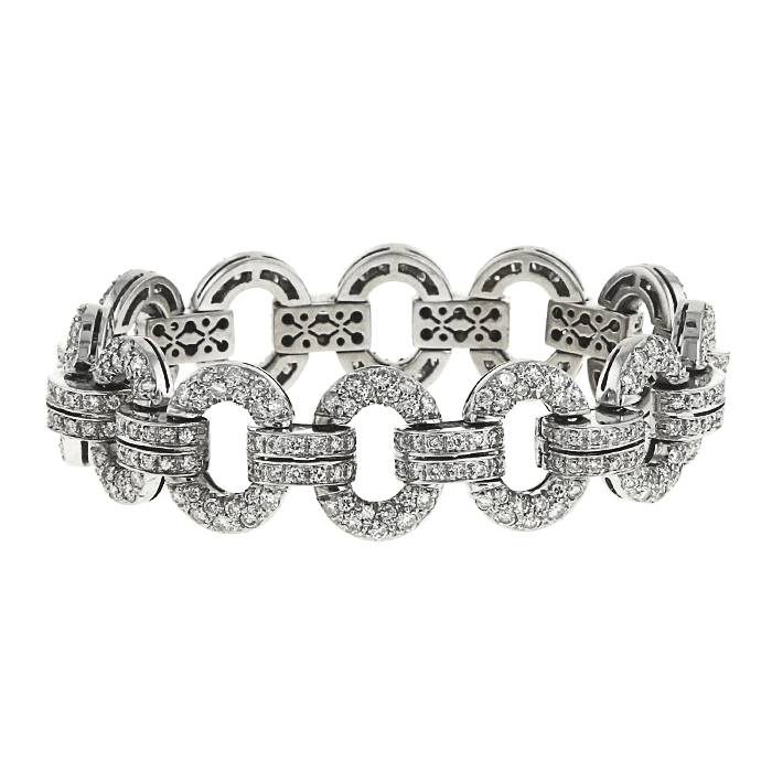 Bracelet Vintage Années 80 En Acier Avec Pierre Turquoise - Taille Réglable 1 Cm - Neuf Sans Boîte