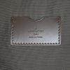 Louis Vuitton Pegase soft suitcase in ebene damier canvas and brown leather - Detail D3 thumbnail