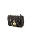 Dior Dioraddict shoulder bag in black leather cannage - 00pp thumbnail