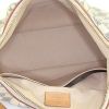 Louis Vuitton Bloomsbury shoulder bag in azur damier canvas and natural leather - Detail D2 thumbnail