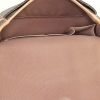 Borsa a tracolla Louis Vuitton Sologne in tela monogram cerata marrone e pelle naturale - Detail D2 thumbnail