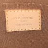 Borsa a tracolla Louis Vuitton Sologne in tela monogram cerata marrone e pelle naturale - Detail D3 thumbnail
