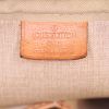 Borsa Louis Vuitton Deauville in tela monogram marrone e pelle naturale - Detail D3 thumbnail