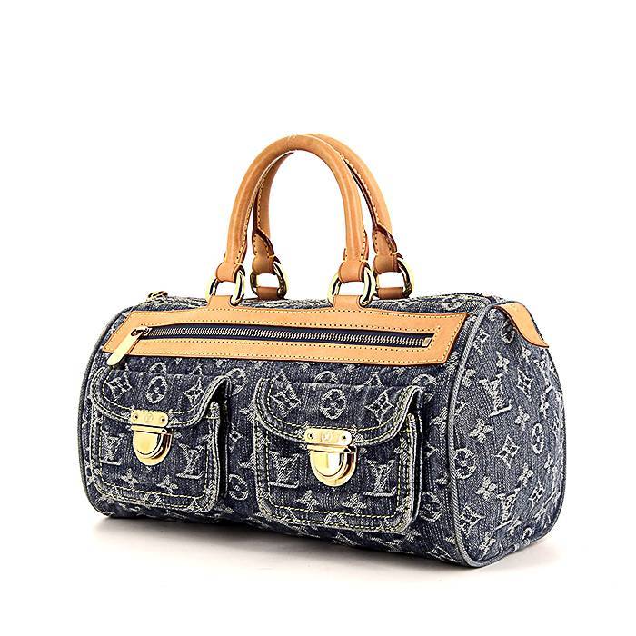 Speedy Louis Vuitton Handbags Multiple colors Leather Denim ref