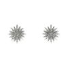 David Yurman earrings in silver and diamonds - 00pp thumbnail