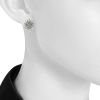 David Yurman earrings in silver and diamonds - Detail D1 thumbnail