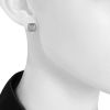 David Yurman Albion earrings in silver and diamonds - Detail D1 thumbnail