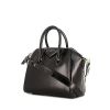 Sac bandoulière Givenchy Antigona petit modèle en cuir noir - 00pp thumbnail