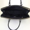 Prada Galleria large model handbag in navy blue leather saffiano - Detail D2 thumbnail
