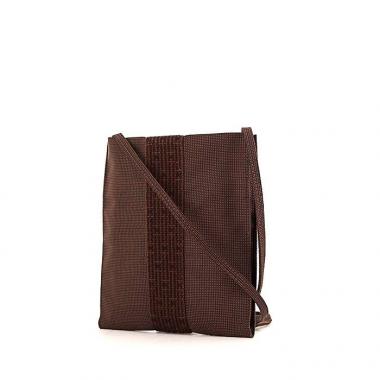 Sac bandoulière Hermes Toto Bag - Shop Bag en toile marron