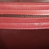 Borsa Celine Cabas Phantom in camoscio rosso e pelle rossa - Detail D3 thumbnail