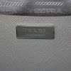 Borsa Prada Galleria modello grande in pelle saffiano grigia - Detail D4 thumbnail