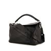 Loewe Puzzle handbag in black leather - 00pp thumbnail