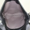 Bottega Veneta Messenger shoulder bag in black intrecciato leather - Detail D2 thumbnail