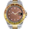 Rolex GMT-Master II watch in gold and stainless steel Ref:  16713 Circa  1991 - 00pp thumbnail