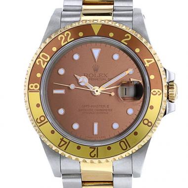 Reloj Rolex GMT-Master II de oro y acero Ref :  16713 Circa  1991