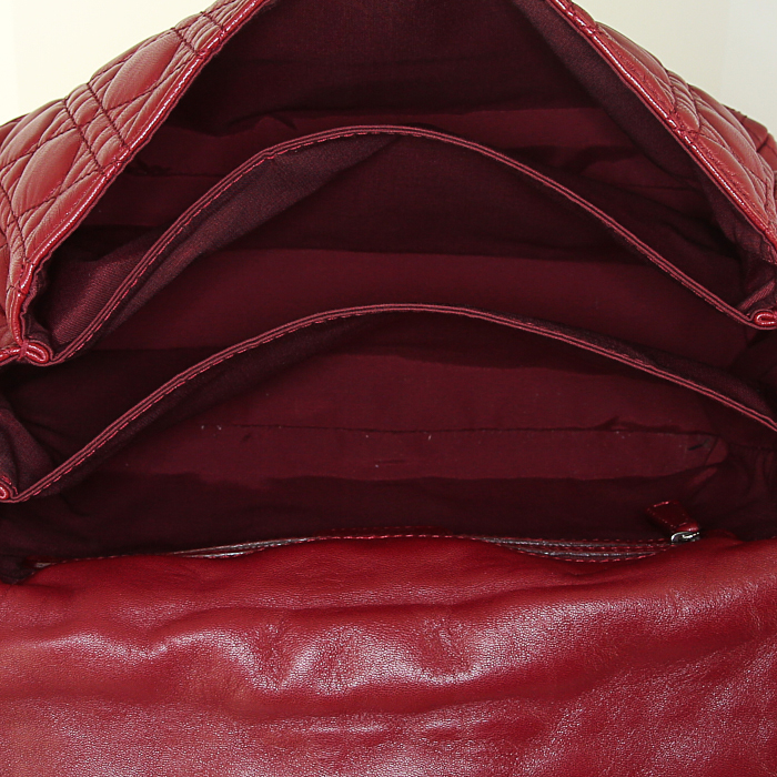 Borsa Dior New Look in pelle cannage rossa - Detail D2