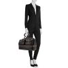 Dior Détective 24 hours bag in black leather - Detail D1 thumbnail
