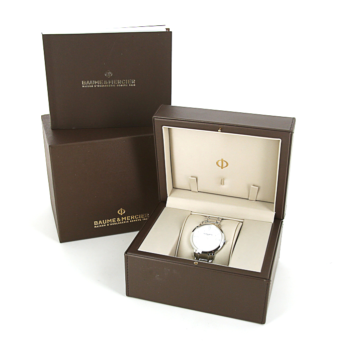 Baume & Mercier Classima watch in stainless steel Ref:  MOA10225 Circa  2017