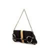 Gucci Mors handbag in monogram canvas and black leather - 00pp thumbnail