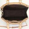 Louis Vuitton Brea handbag in plum monogram patent leather and natural leather - Detail D3 thumbnail