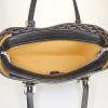 Goyard Okinawa handbag in black monogram canvas and black leather - Detail D2 thumbnail