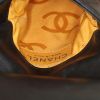 Chanel Cambon shoulder bag in black quilted leather - Detail D2 thumbnail