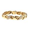 Bracelet Chaumet en or jaune et diamants - 00pp thumbnail