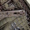Hermes Birkin 35 cm handbag in brown ebene crocodile - Detail D4 thumbnail