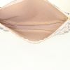 Louis Vuitton Pochette accessoires pouch in azur damier canvas and natural leather - Detail D2 thumbnail