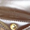 Bolso de mano Louis Vuitton Sistina modelo grande en lona a cuadros marrón y cuero esmaltado marrón - Detail D3 thumbnail