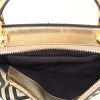 Fendi Dotcom shoulder bag in gold leather - Detail D3 thumbnail
