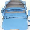 Versace Ryder small model shoulder bag in blue leather - Detail D3 thumbnail